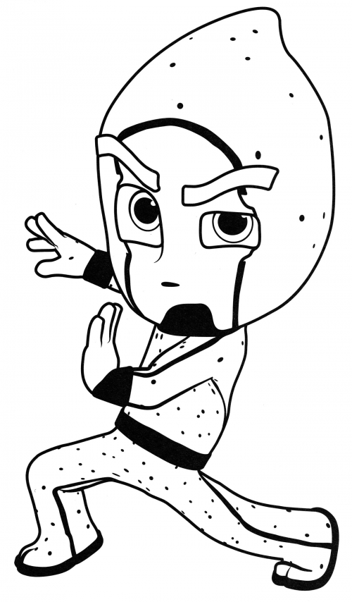 Night Ninja coloring page